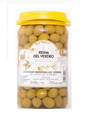 REINA VERDEO ACEITUNA MANZANILLA S/A 1,800 K