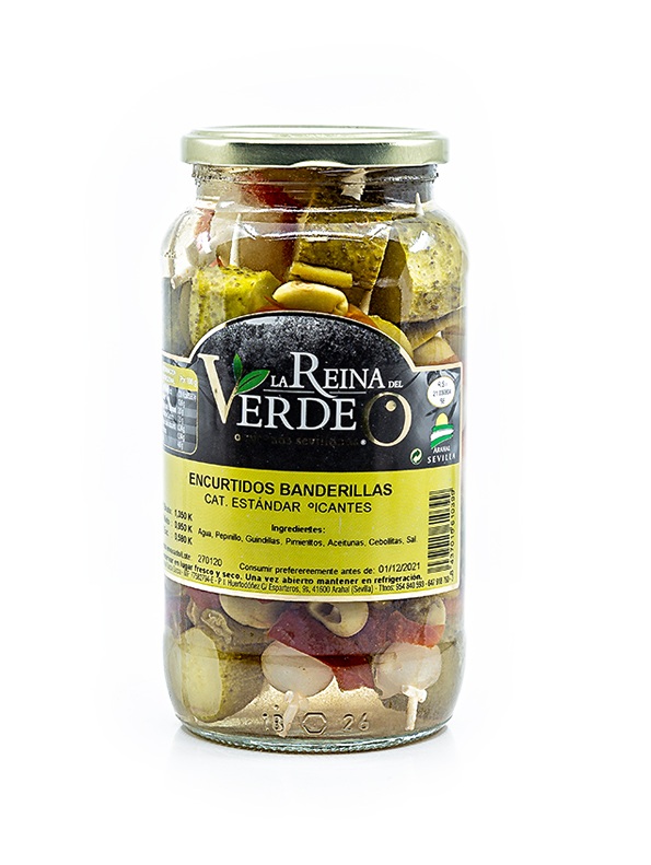 BANDERILLAS PICANTES R. VERDEO 1,42 KGMOS