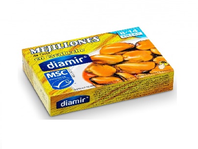 MEJILLONES ESCABECHE LATA 8/14 PZA