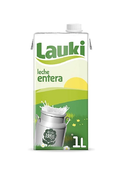 LECHE LAUKI ENTERA 1 L.BRIK