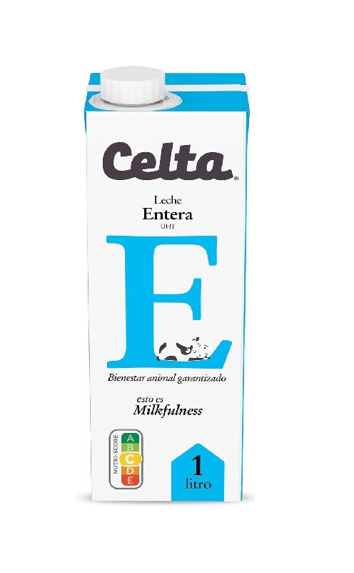 LECHE CELTA  ENTERA BRIK CAJA 6 UNIDADES