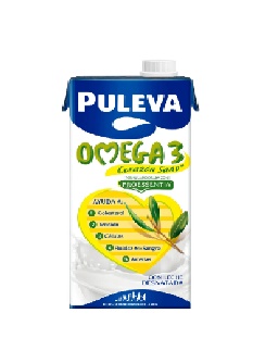 LECHE PULEVA OMEGA3 BRIK 1L. PACK 6
