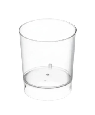 VASO CHUPITO TRANSPARENTE PACK 20 UNIDADES