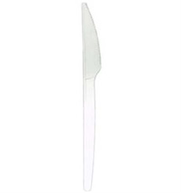 CUCHILLO PLASTICO PAQUETE 100 UNIDADES