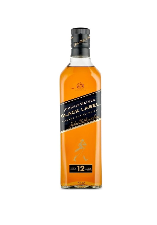 WHISKY JOHNNIE WALKER  ETQ. NEGRA  BOT. 70 CL
